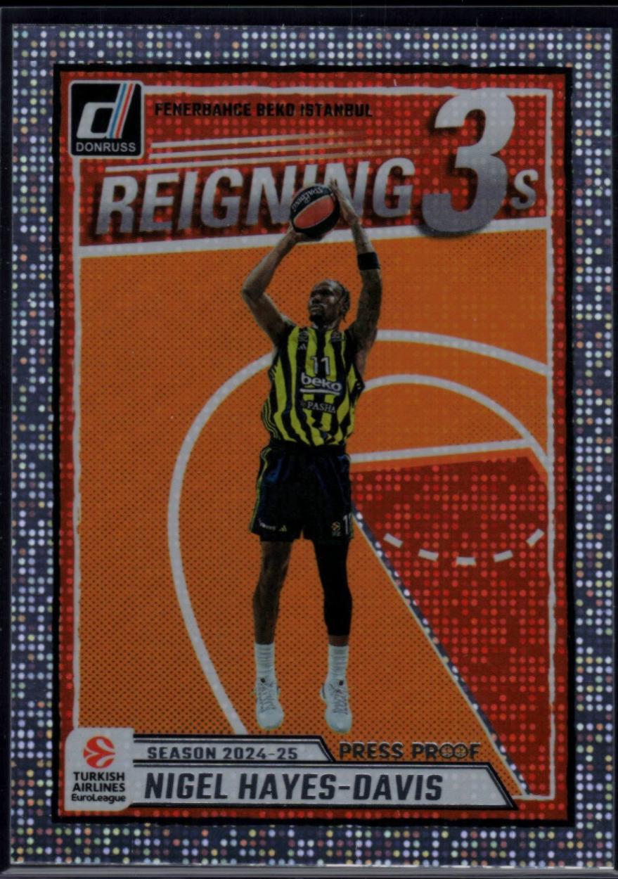 Nigel Hayes-Davis [Silver Press Proof] #1
