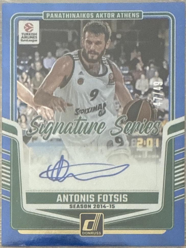 Antonis Fotsis [Blue Laser Holo] #10