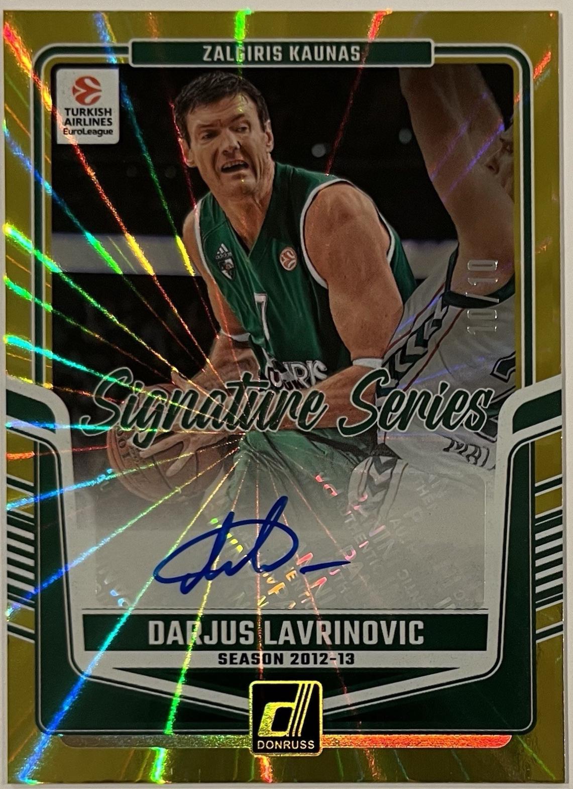 Darjus Lavrinovic [Gold Laser] #9