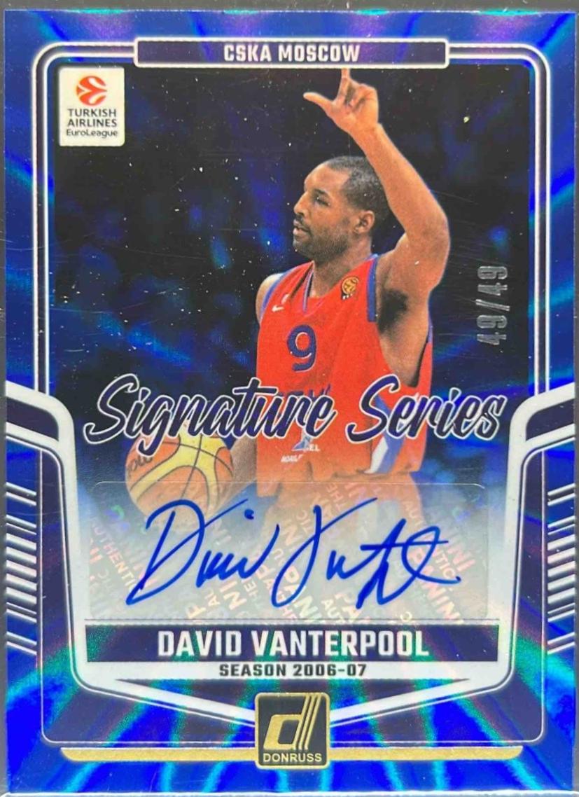 David Vanterpool [Blue Laser Holo] #1