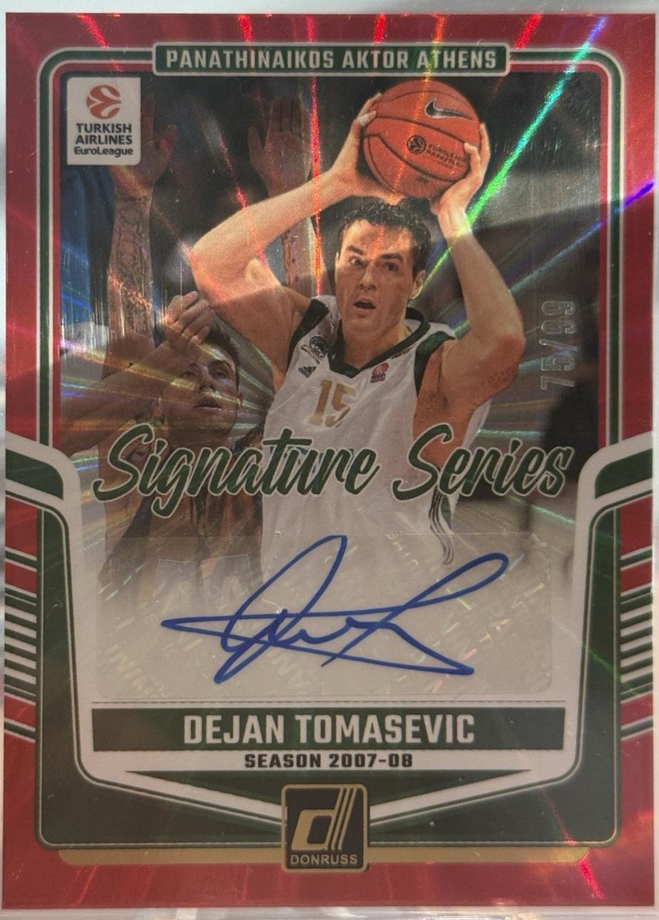 Dejan Tomasevic [Red Laser Holo] #11