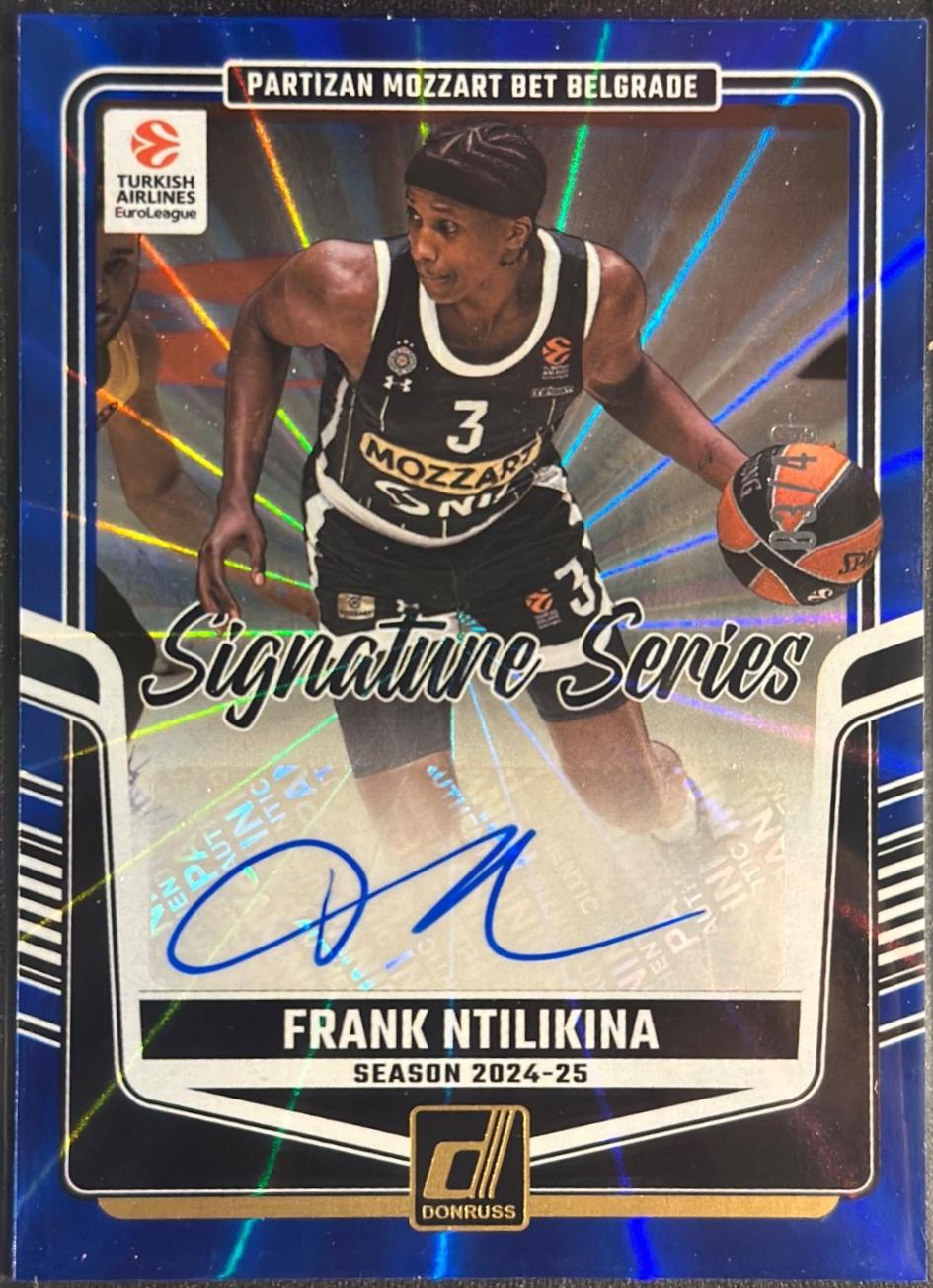Frank Ntilikina [Blue Laser Holo] #31