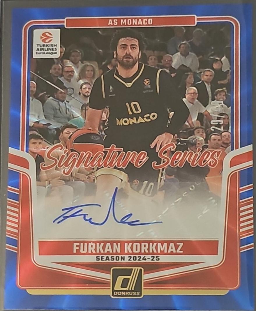 Furkan Korkmaz [Blue Laser Holo] #44
