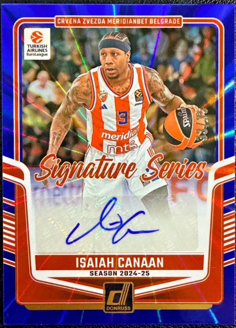 Isaiah Canaan [Blue Laser Holo] #24