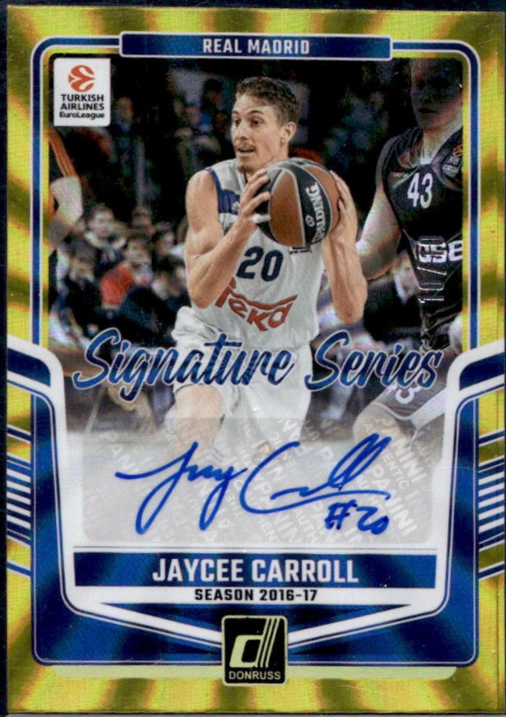 Jaycee Carroll [Gold Laser] #29