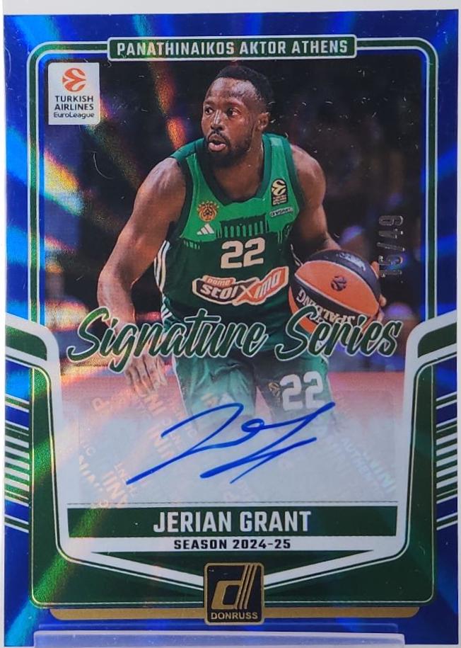 Jerian Grant [Blue Laser Holo] #40