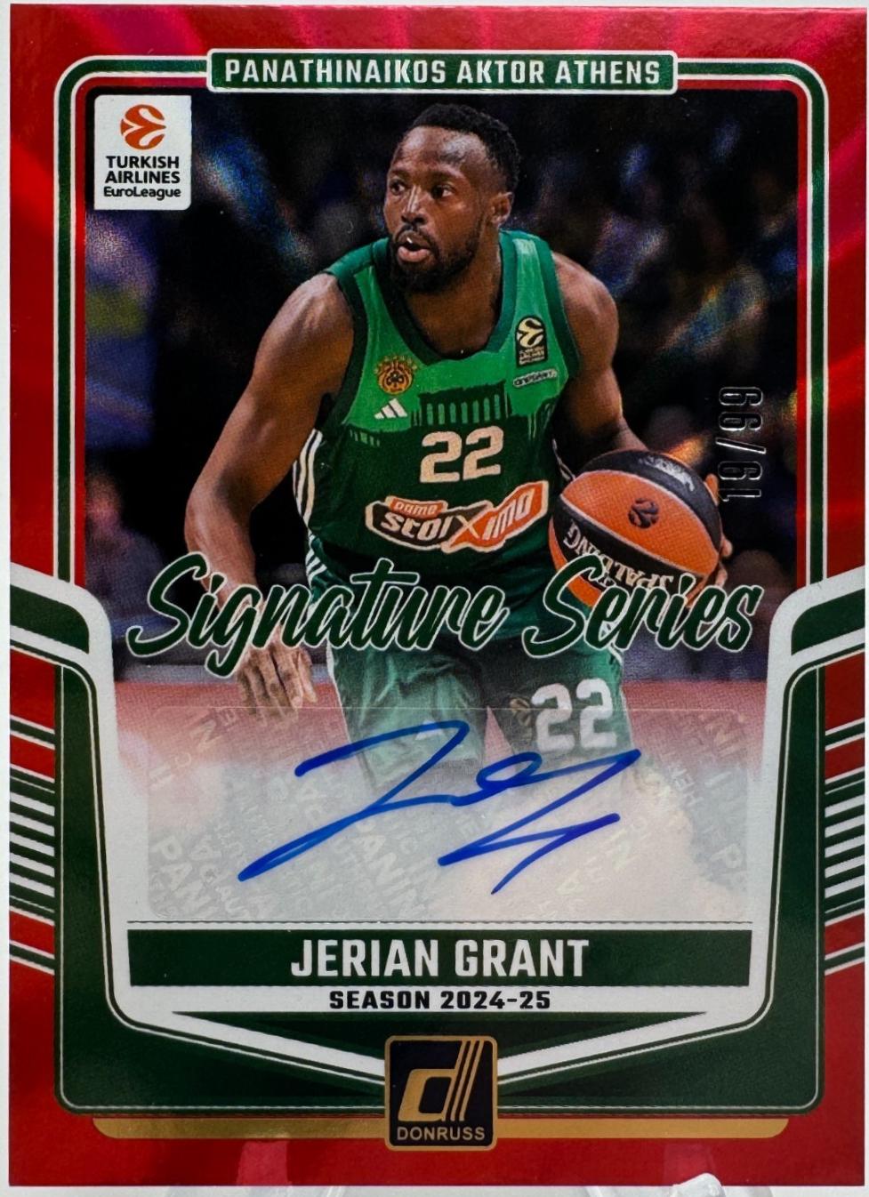 Jerian Grant [Red Laser Holo] #40