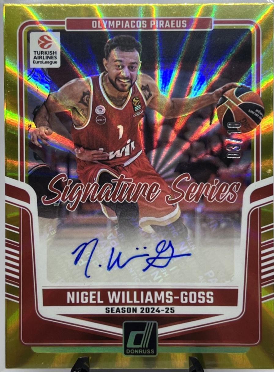 Nigel Williams-Goss [Gold Laser] #38