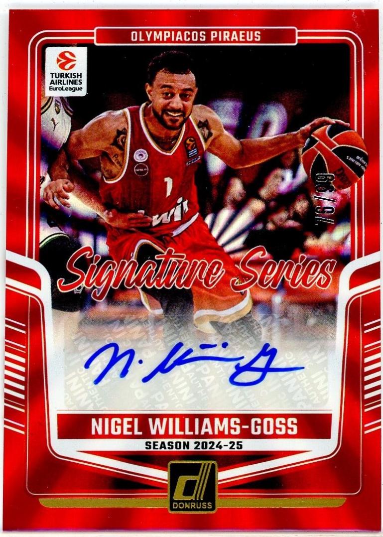 Nigel Williams-Goss [Red Laser Holo] #38