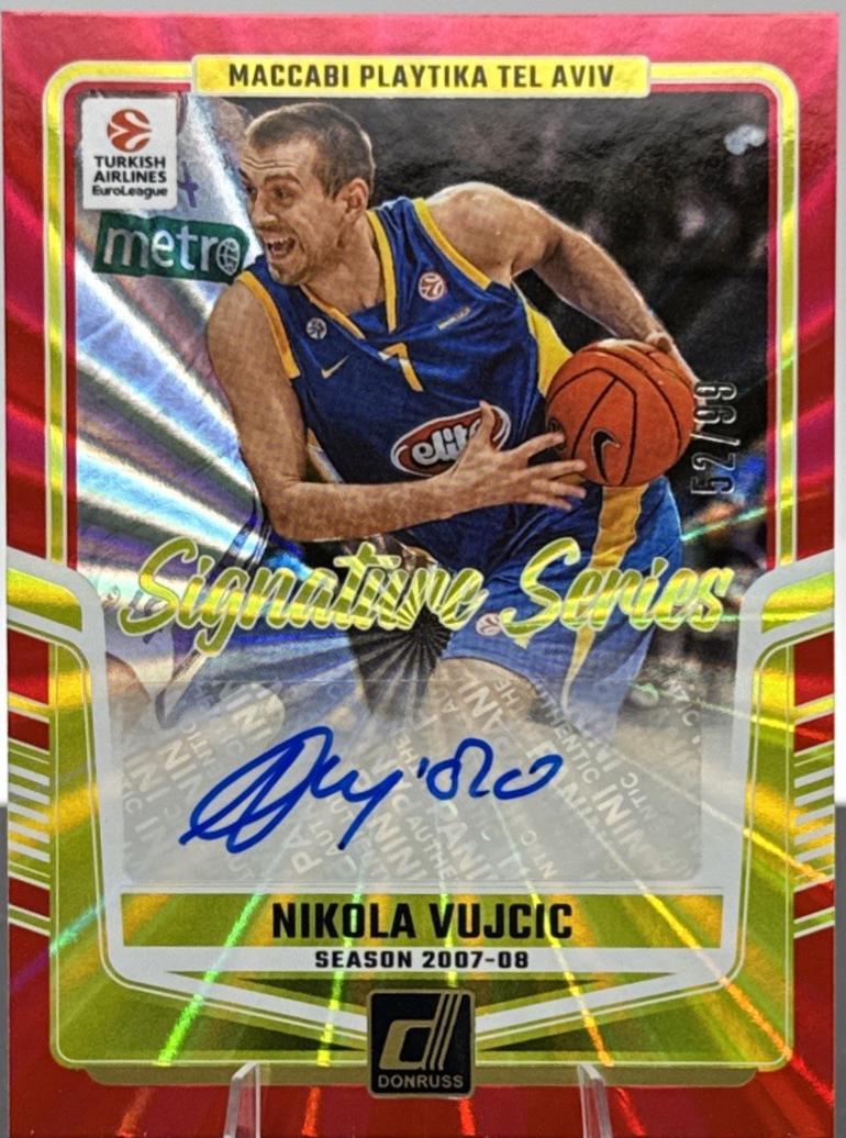 Nikola Vujcic [Red Laser Holo] #5