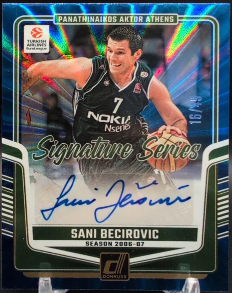 Sani Becirovic [Blue Laser Holo] #18