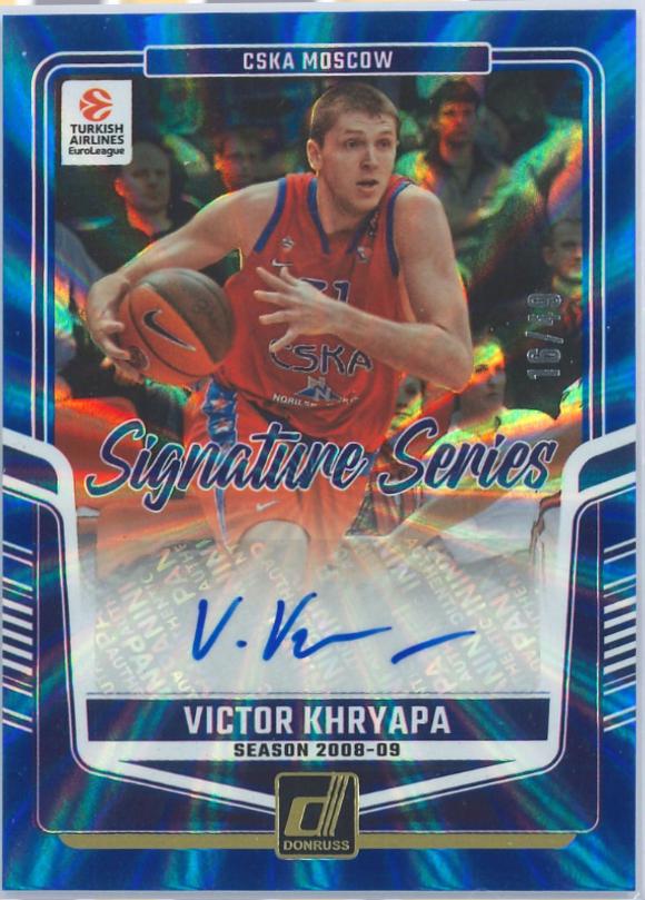 Victor Khryapa [Blue Laser Holo] #8