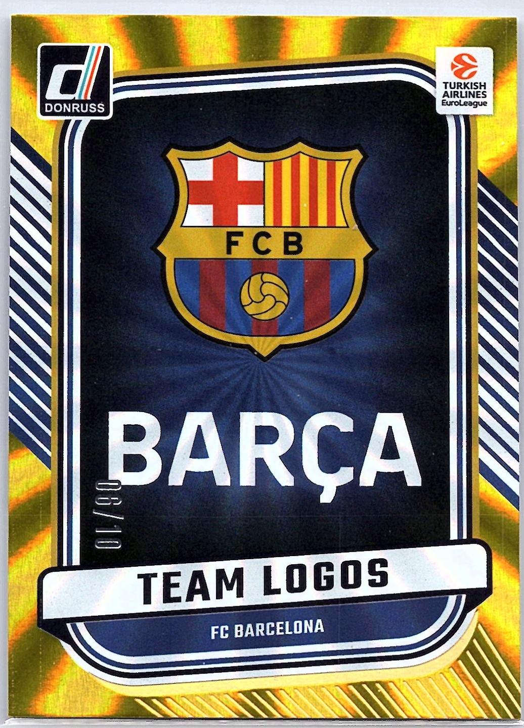 FC Barcelona [Gold Laser] #12