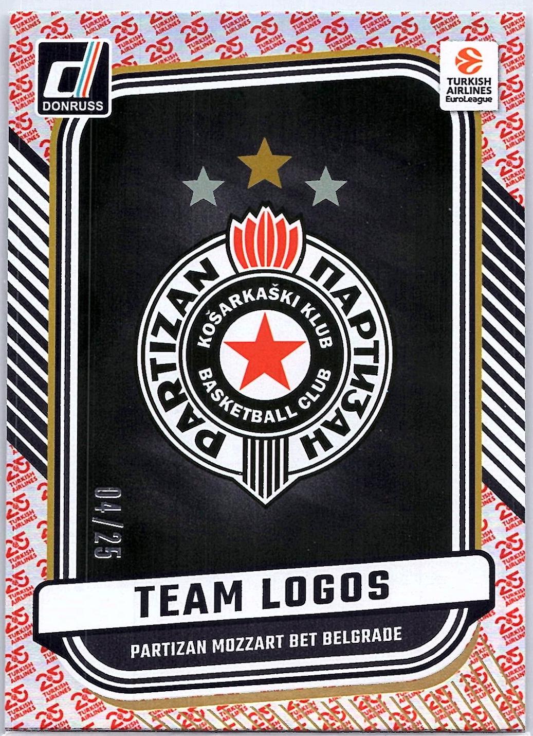 Partizan Mozzart Bet Belgrade [25th Anniversary] #14