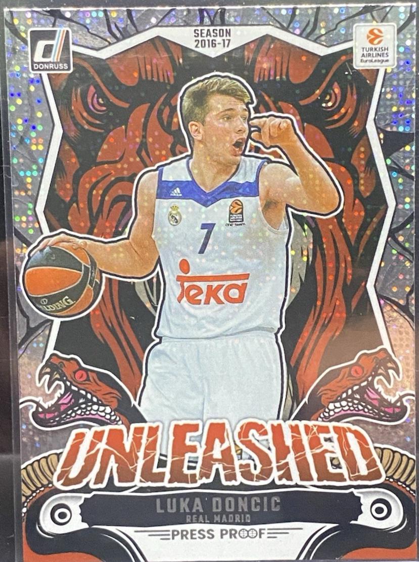 Luka Doncic [Silver Press Proof] #1