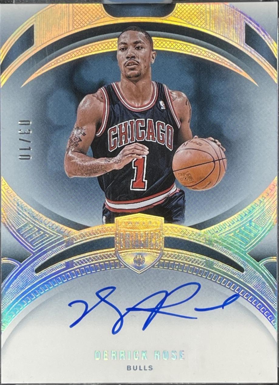 Derrick Rose [Autograph] #9