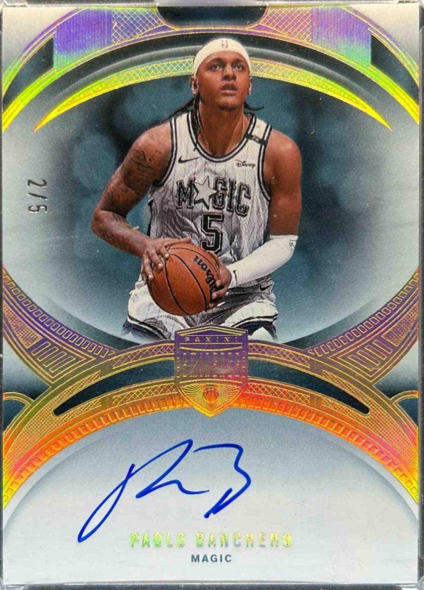 Paolo Banchero [Gold Autograph] #25