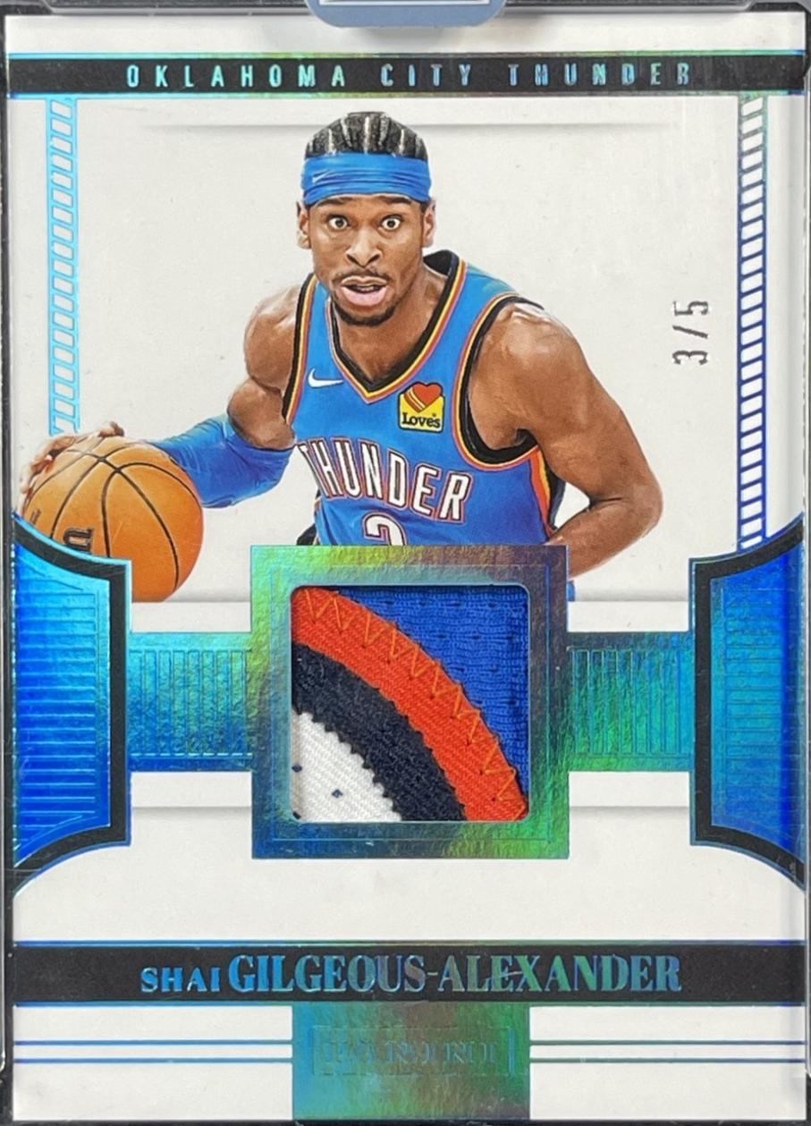 Shai Gilgeous-Alexander [Gold Autograph] #7