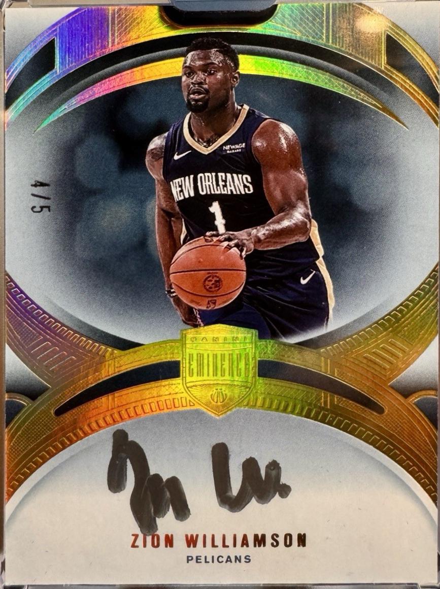 Zion Williamson [Autograph] #4