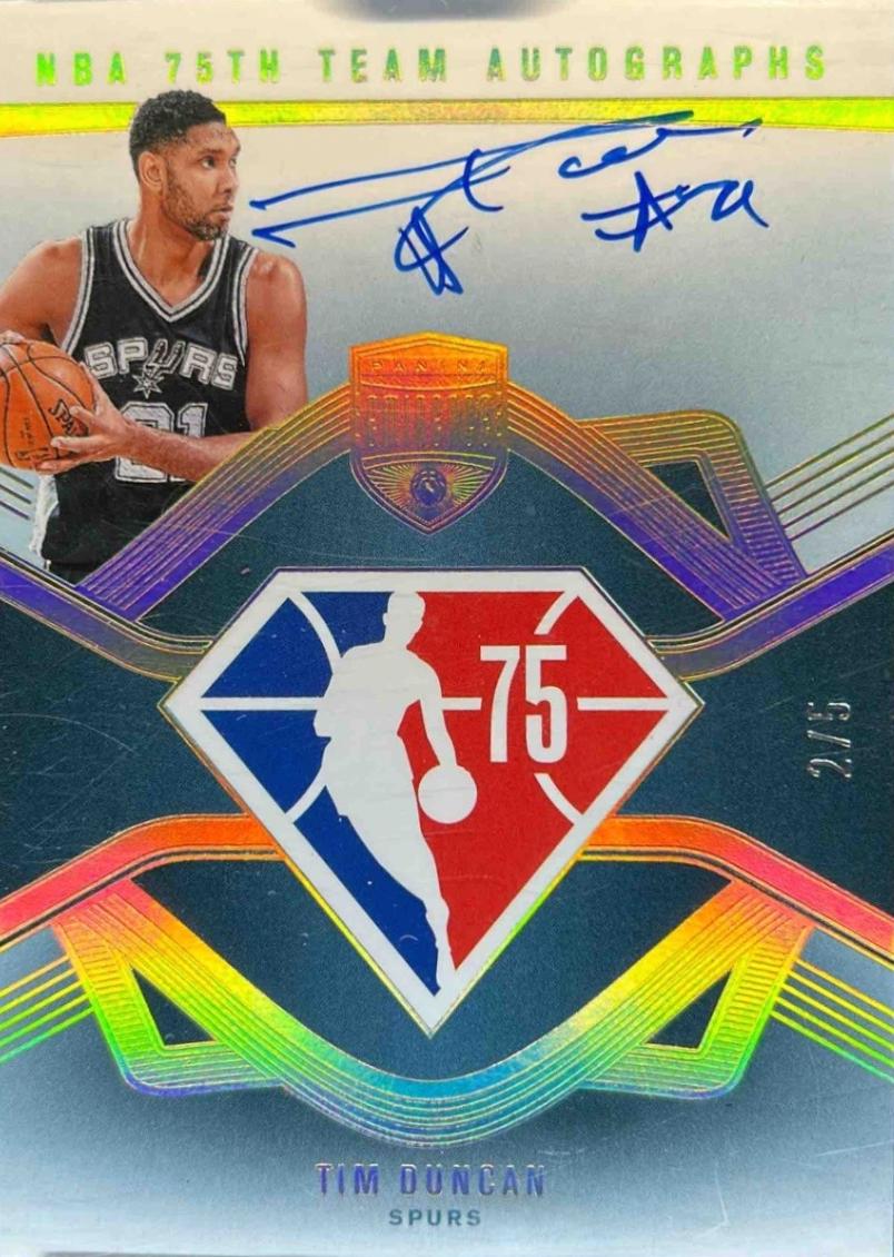 Tim Duncan [Gold] #7