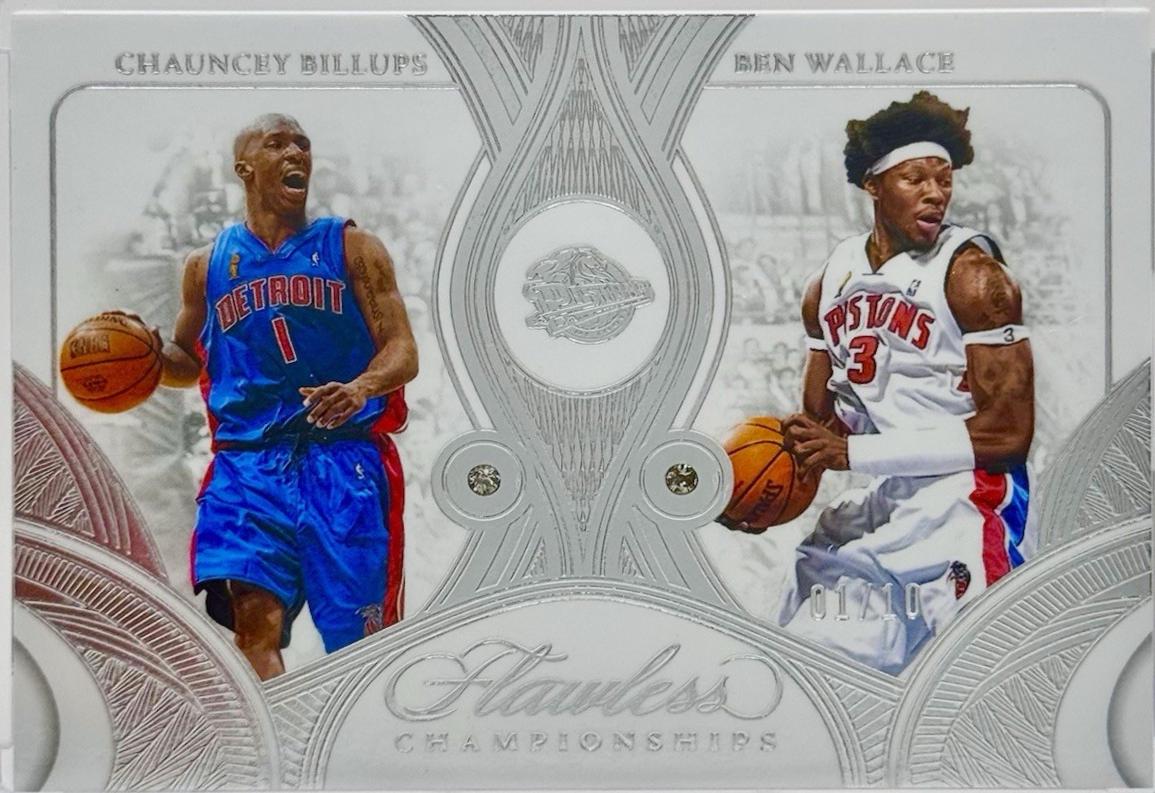 Chauncey Billups/Ben Wallace [Gold] #179