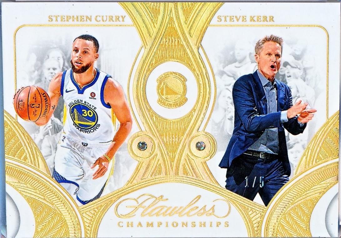 Stephen Curry/Steve Kerr [Gold] #178