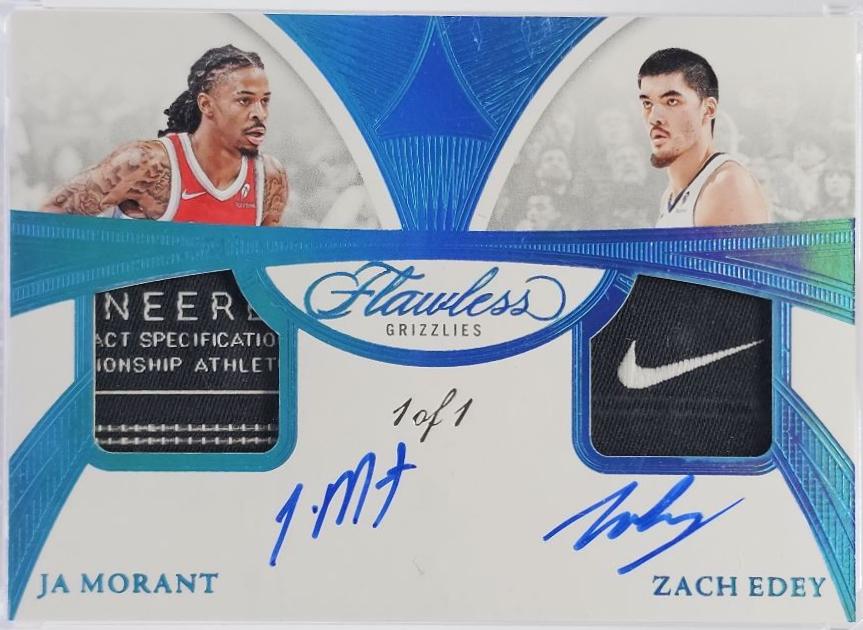 Ja Morant / Zach Edey [Platinum] #8