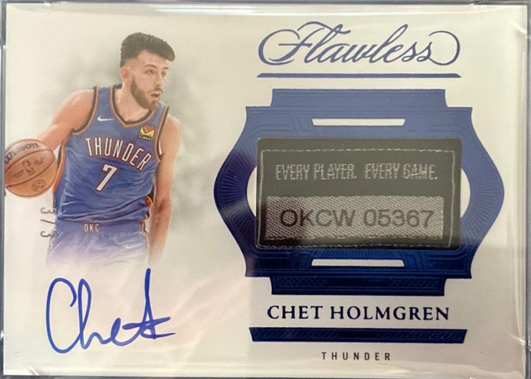 Chet Holmgren [Blue] #6
