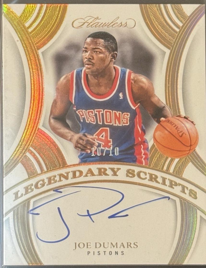 Joe Dumars [Gold] #11