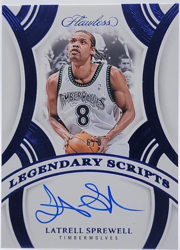 Latrell Sprewell [Blue] #26