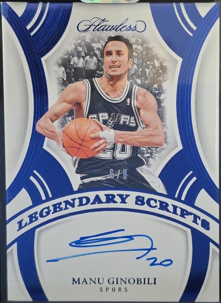 Manu Ginobili [Blue] #43