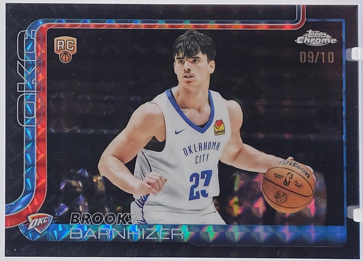 Brooks Barnhizer [Black Basketball Refractor] #295