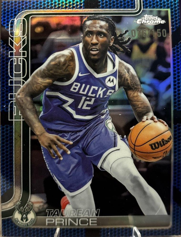 Taurean Prince [Blue Basketball Refractor] #147