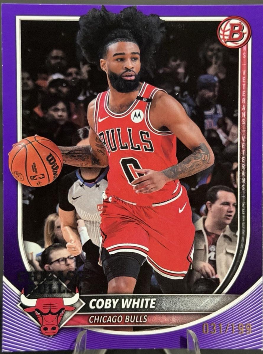 Coby White [Purple Pattern Border] #71