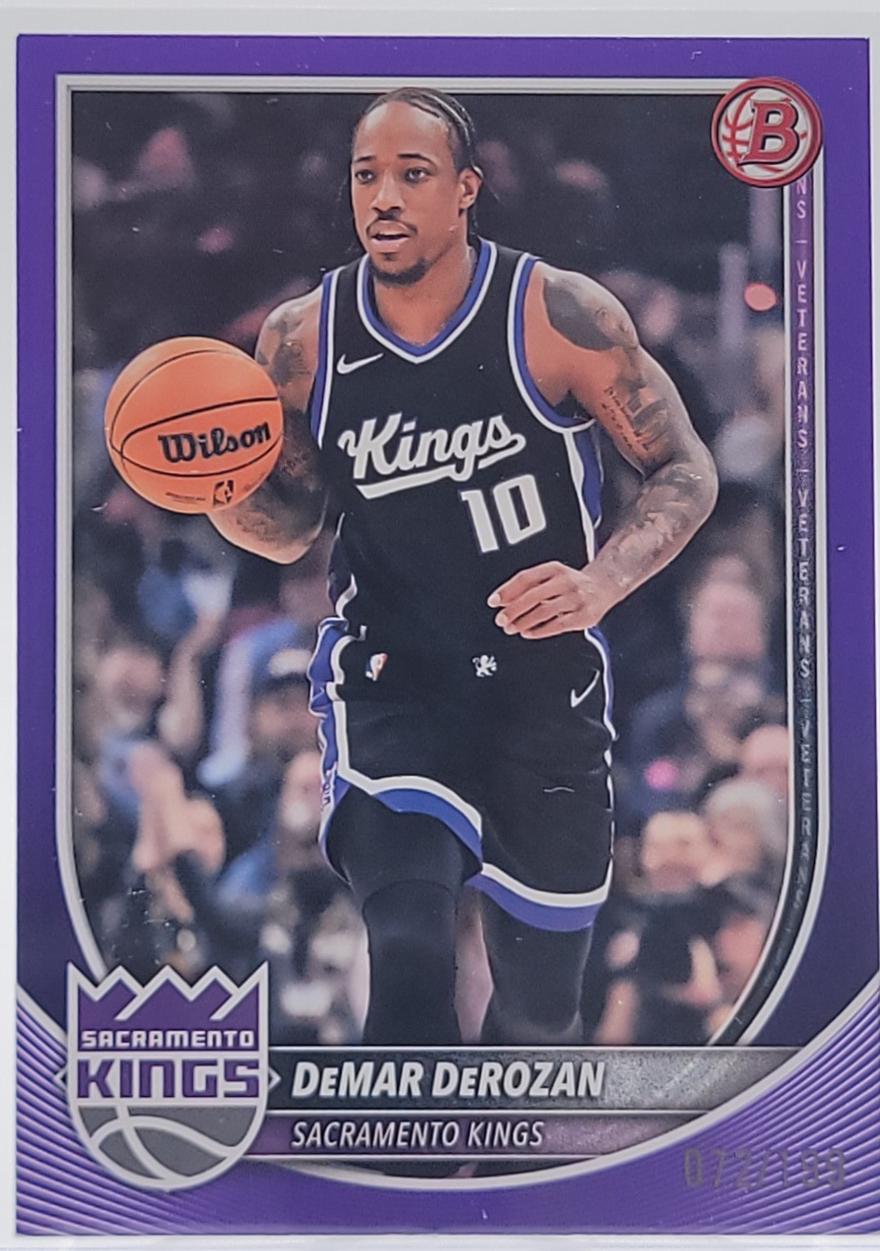 DeMar DeRozan [Purple Pattern Border] #127