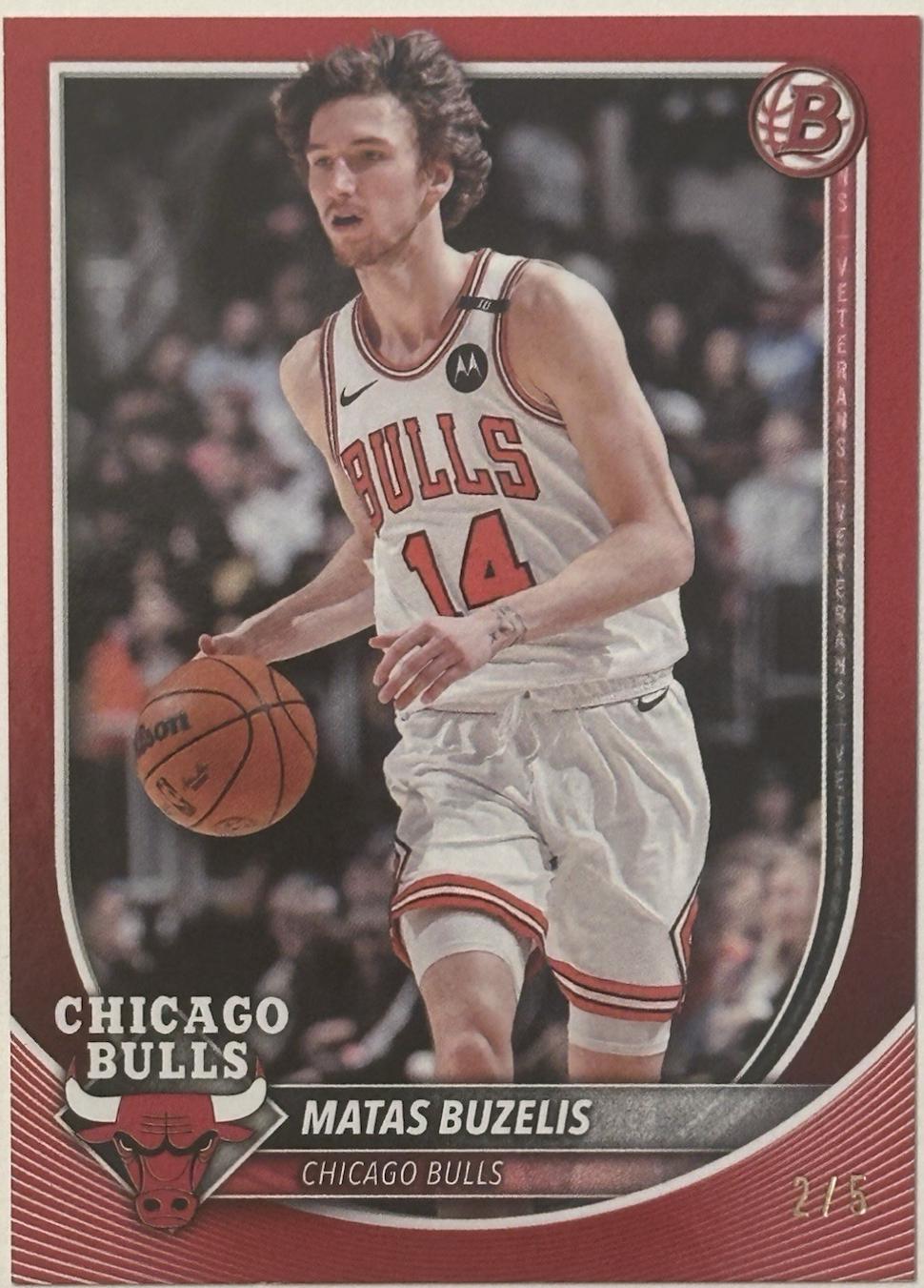 Matas Buzelis [Red Border] #73