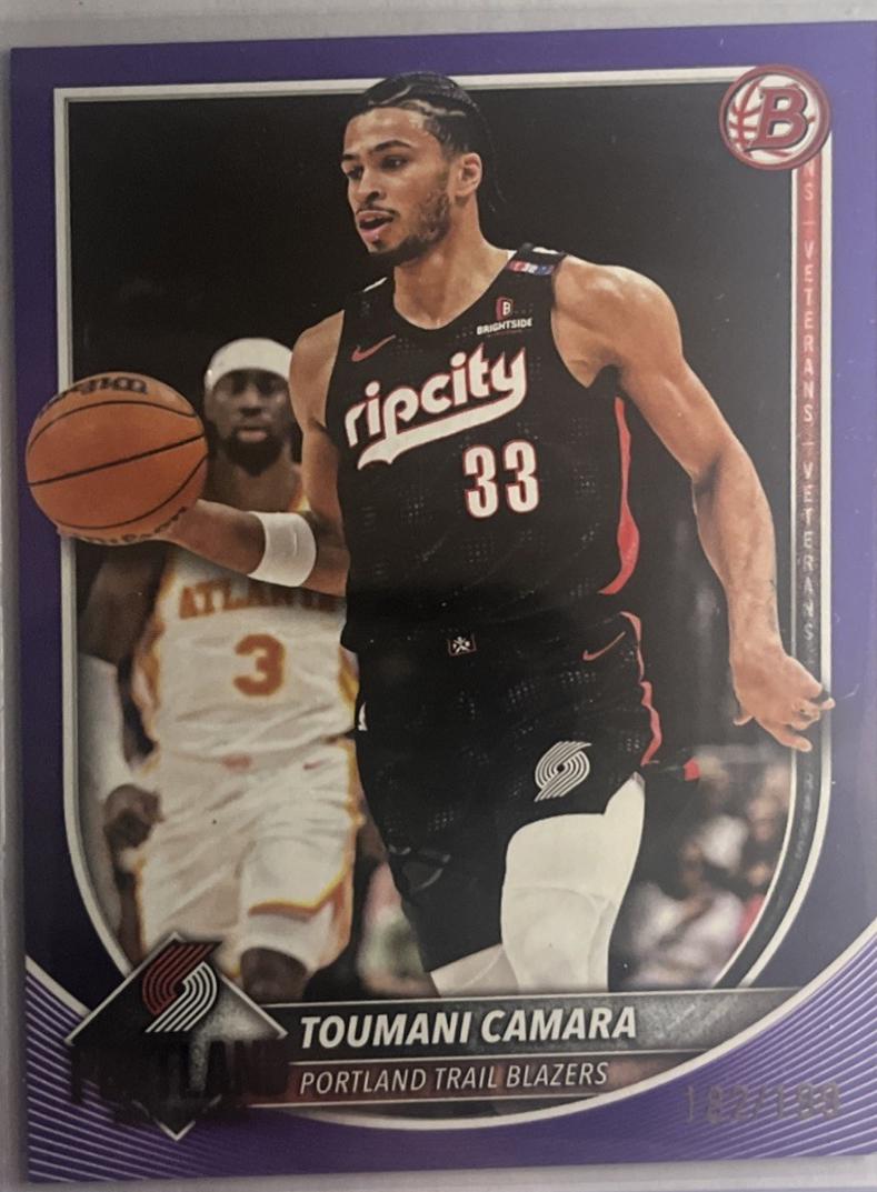 Toumani Camara [Purple Pattern Border] #111