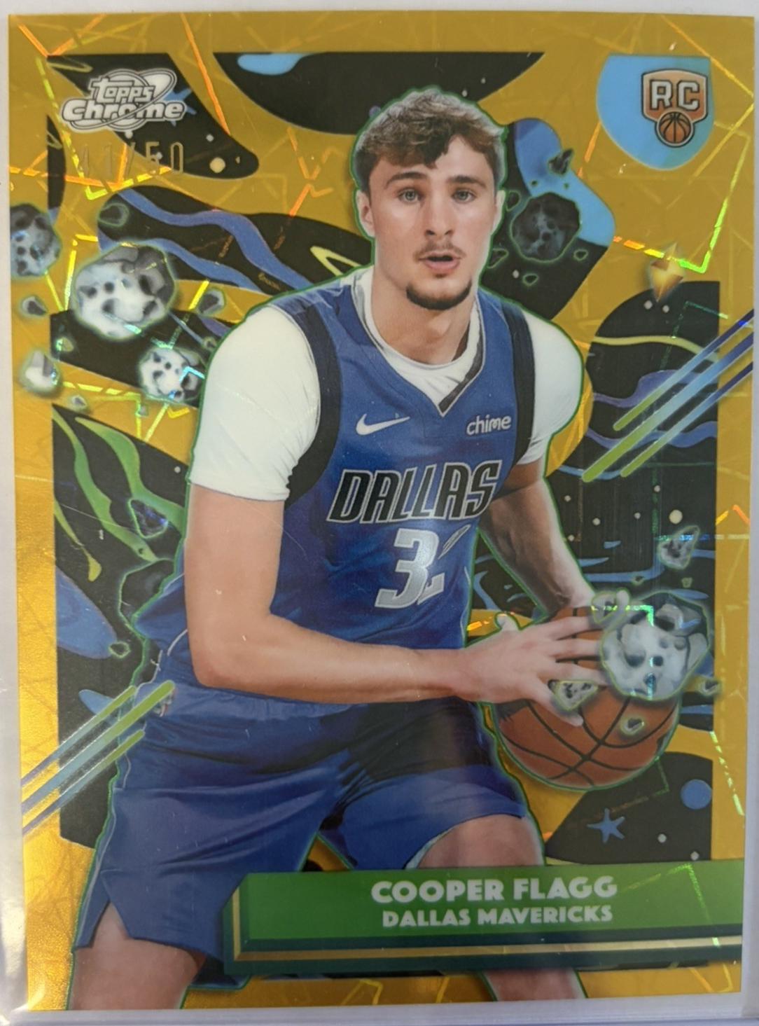 Cooper Flagg [Gold Interstellar Refractor] #12
