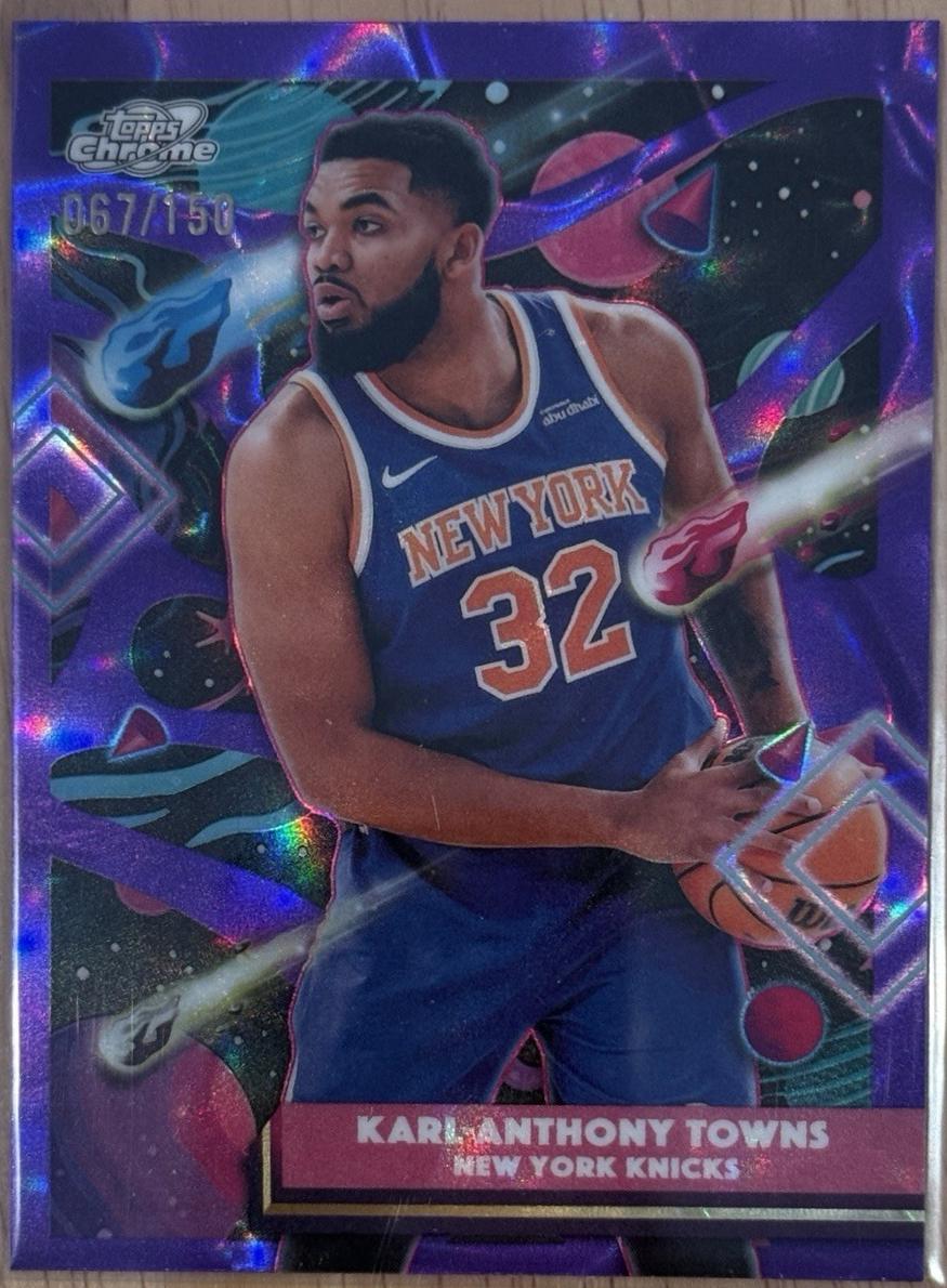 Karl-Anthony Towns [Purple Nebula Refractor] #167