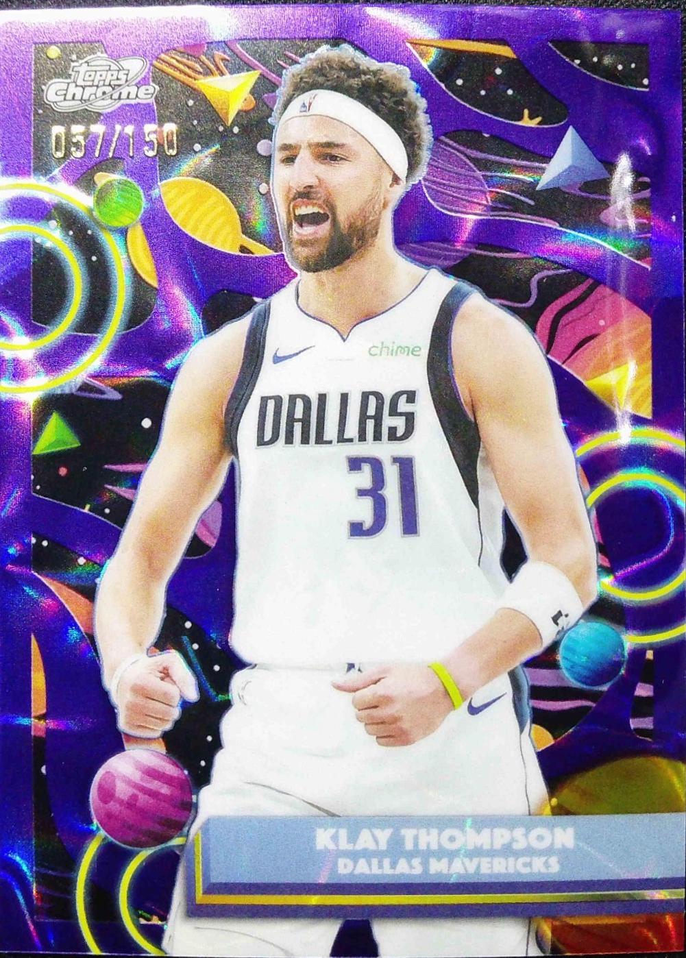 Klay Thompson [Purple Nebula Refractor] #22