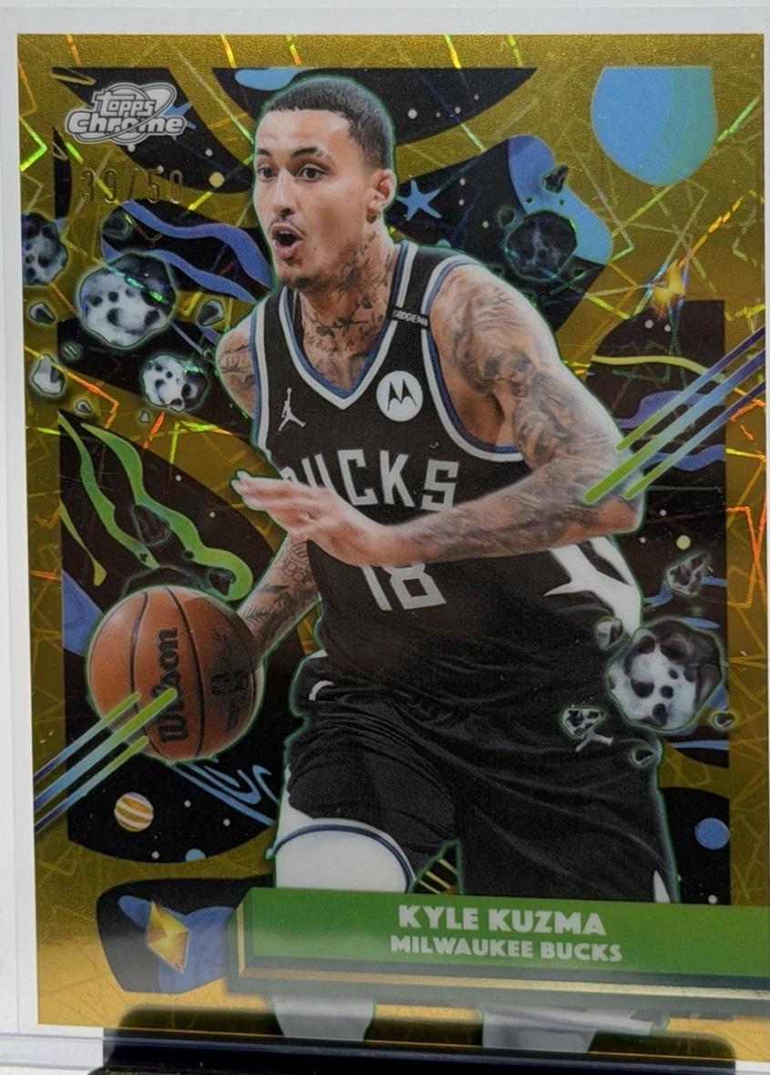 Kyle Kuzma [Gold Interstellar Refractor] #108