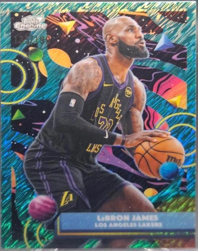 Lebron James [Aqua Equinox Refractor] #157