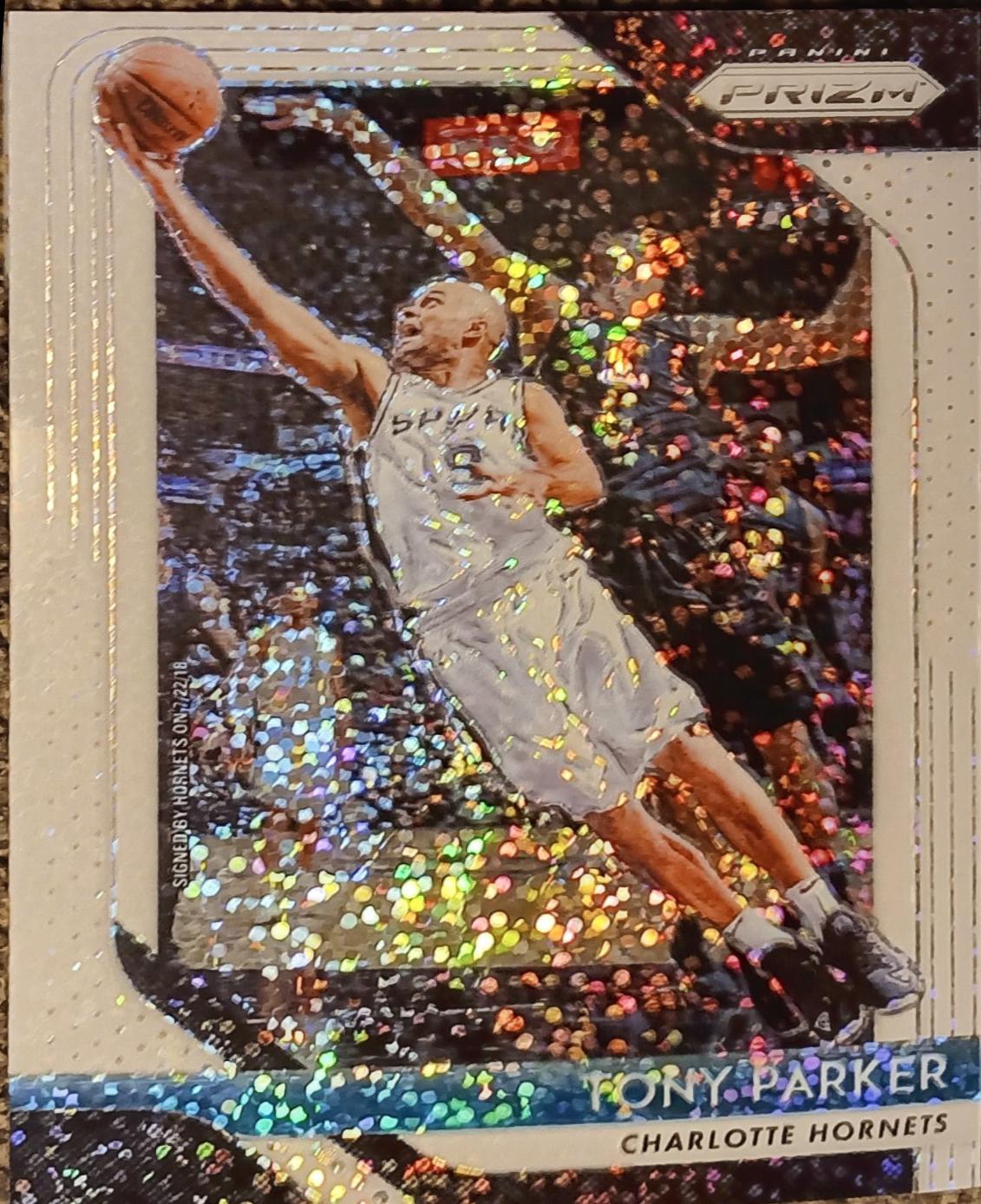 Tony Parker [White Sparkle Prizm] #10