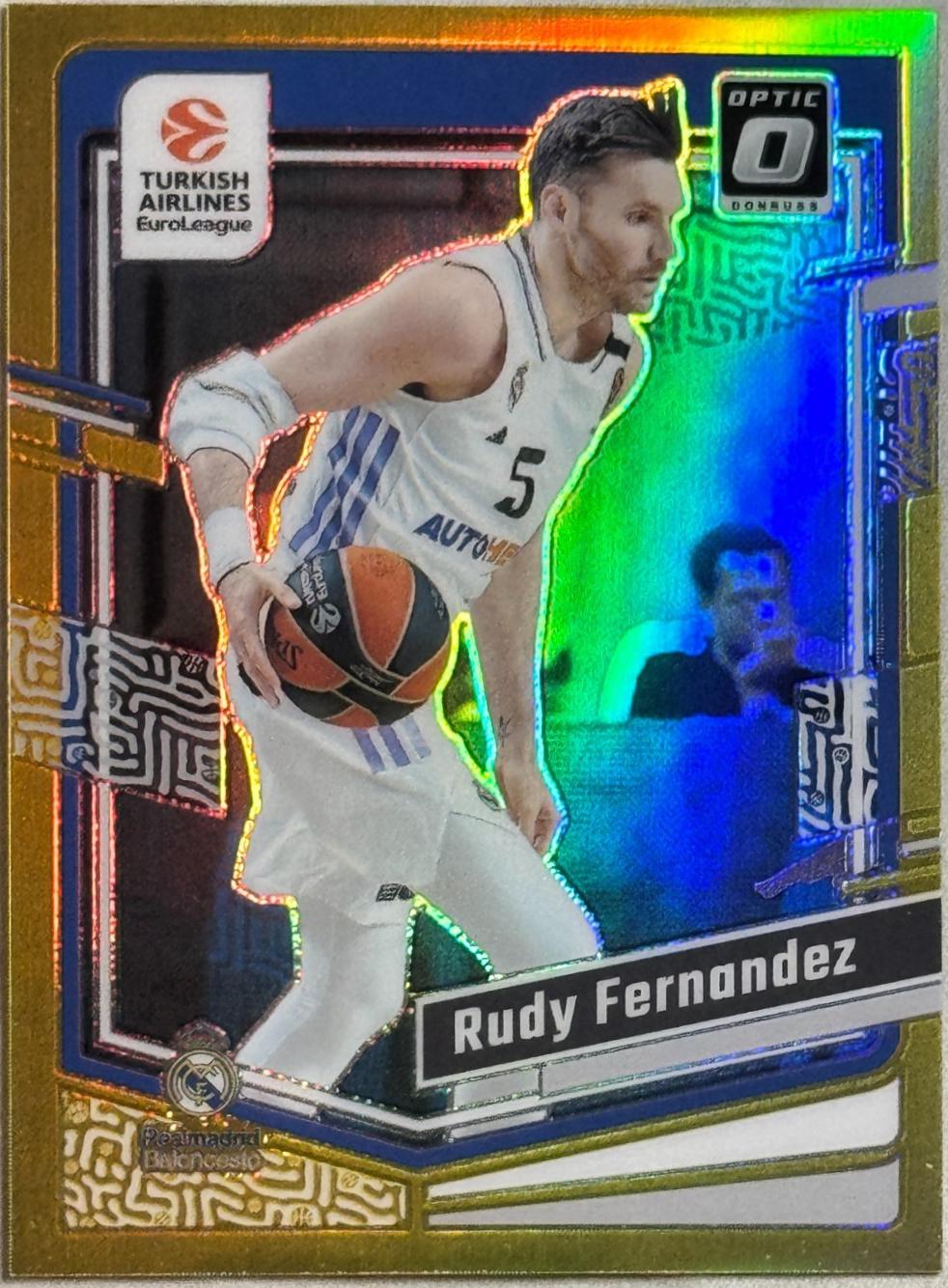 Rudy Fernandez [Gold Optic] #103