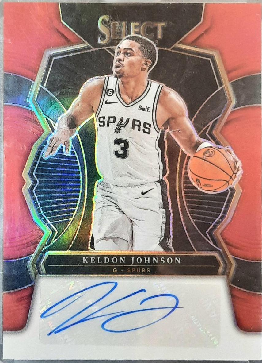Keldon Johnson [Red Prizm] #S-KJS