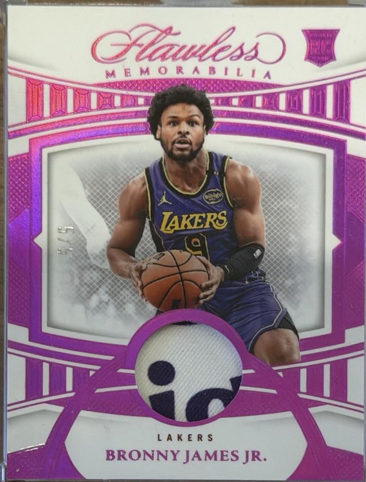 Bronny James Jr. [Fuscia] #27