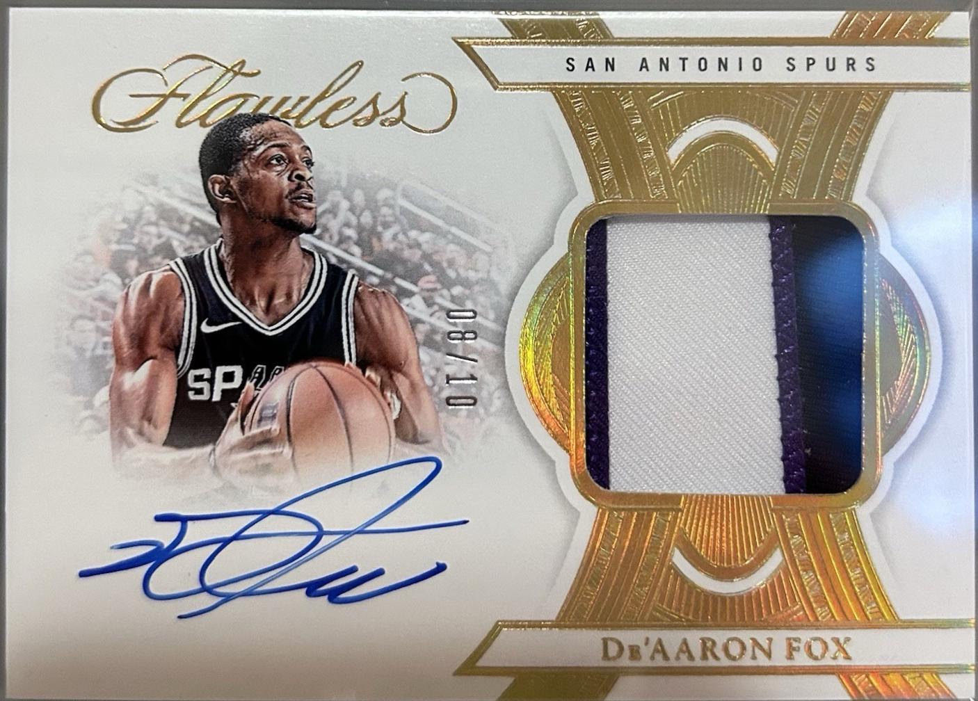 De'Aaron Fox [Gold] #9
