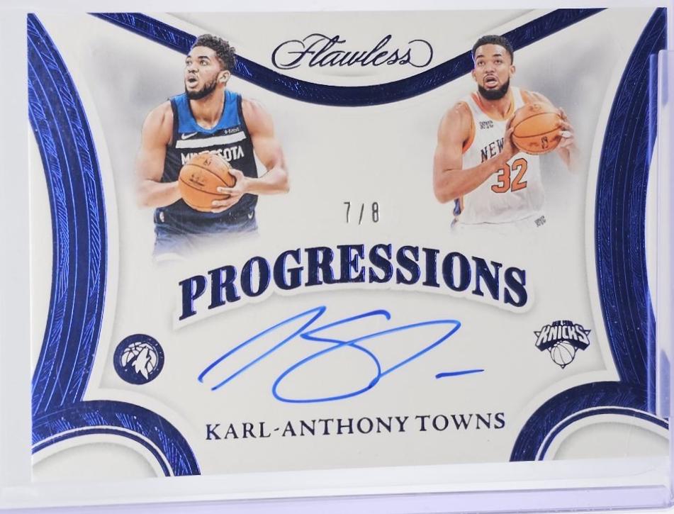 Karl-Anthony Towns [Blue] #10