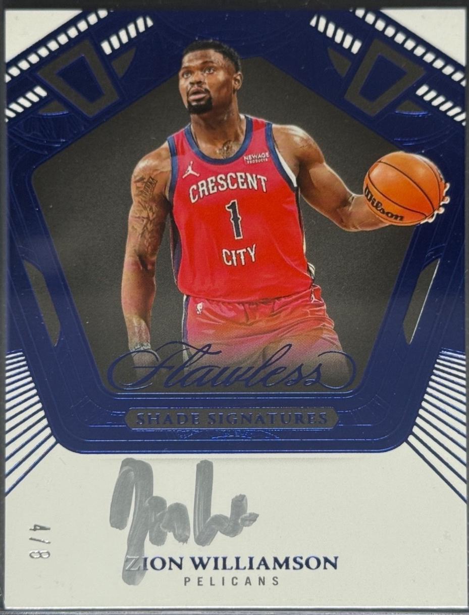 Zion Williamson [Blue] #25