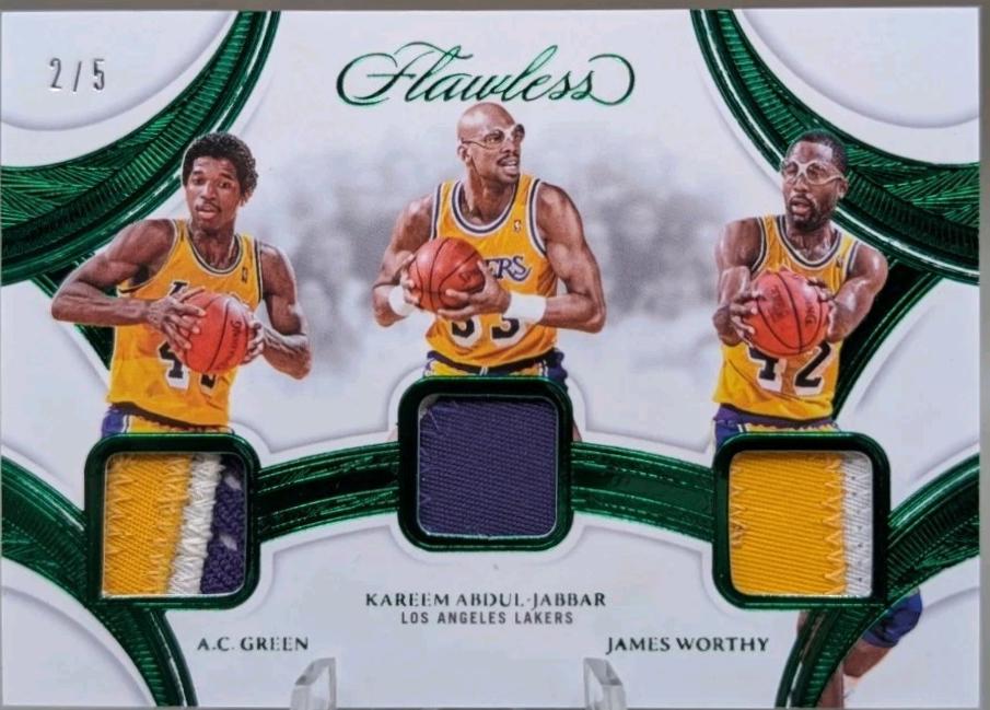 A.C. Green / James Worthy / Kareem Abdul-Jabbar [Emerald] #32